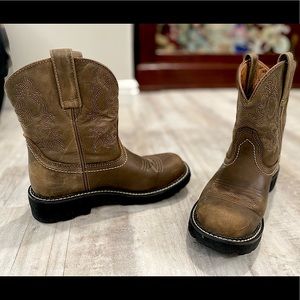Size 7.5 Ariat FATBABY Western Boots